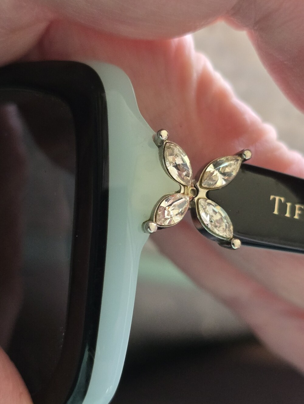 Tiffany & Co. Women's Sunglasses With Hard Case, Box, Soft Bag And COA Packet - Picture 7 of 8